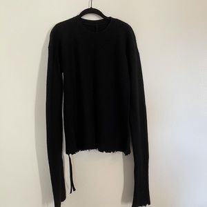 Unravel Project men cashmere sweater. Size S